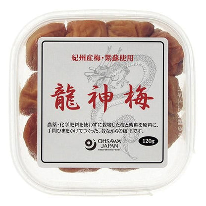 【お取り寄せ★納期 最長 約2週間】オーサワ 龍神梅 120g