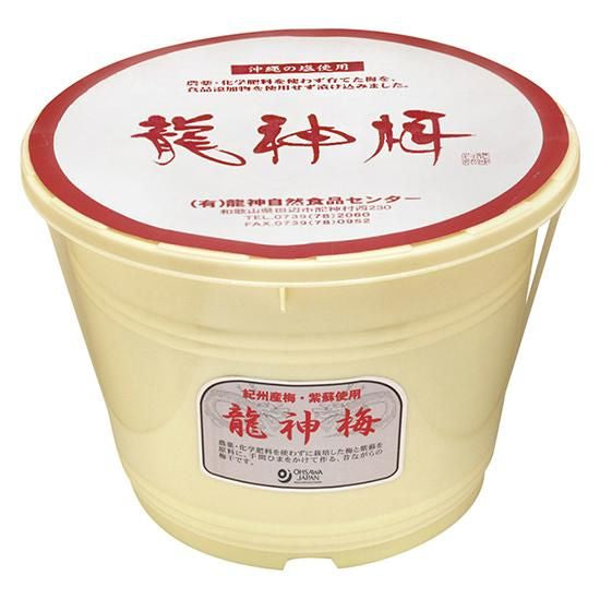 【メーカー直送】オーサワ 龍神梅 （樽） 4kg
