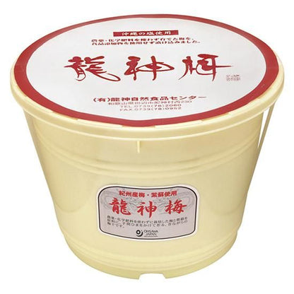 【メーカー直送】オーサワ 龍神梅 （樽） 4kg