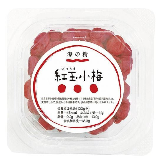 【お取り寄せ★納期 最長 約2週間】海の精 紅玉小梅 120g