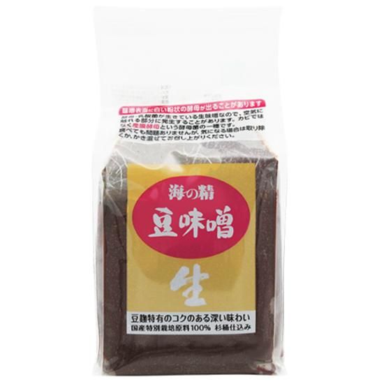 【お取り寄せ★納期 最長 約2週間】海の精 豆味噌（国産特別栽培原料）1kg