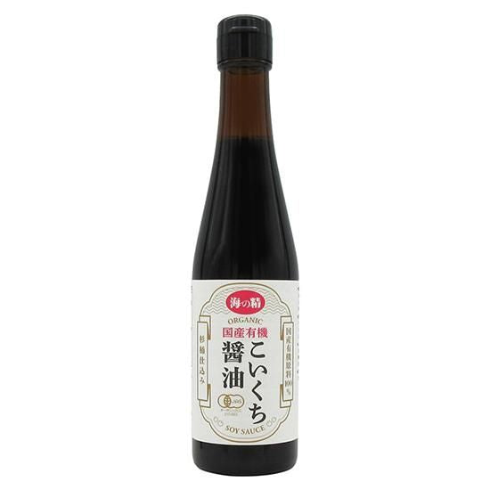 【お取り寄せ★納期 最長 約2週間】オーサワ 海の精 国産有機こいくち醤油 300ml