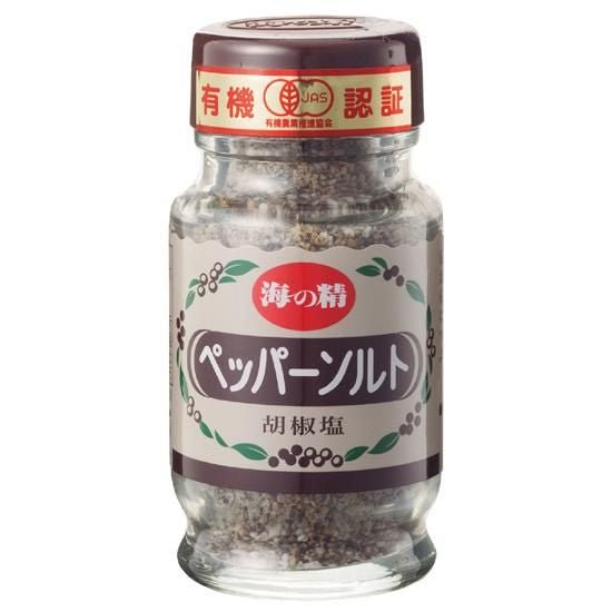 【お取り寄せ★納期 最長 約2週間】オーサワ 海の精 有機ペッパーソルト 55g