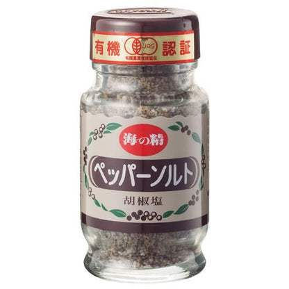【お取り寄せ★納期 最長 約2週間】オーサワ 海の精 有機ペッパーソルト 55g