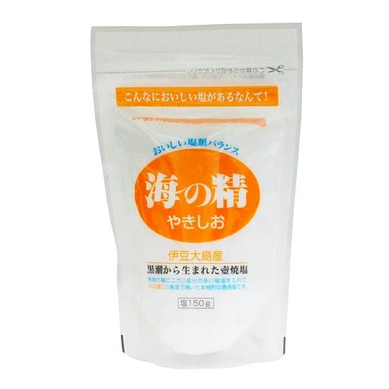 【お取り寄せ★納期 最長 約2週間】海の精 やきしお スタンドパック 150g