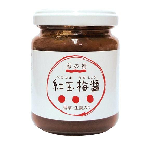 【お取り寄せ★納期 最長 約2週間】オーサワ 海の精 紅玉梅醤 番茶 生姜入り 130g