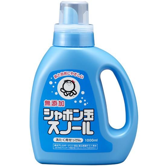 【お取り寄せ★納期 最長 約2週間】シャボン玉 スノール液体タイプ ボトル 1000ml