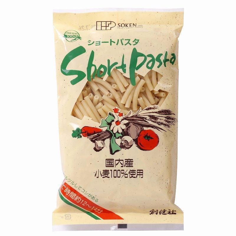 【お取り寄せ★納期 最長 約2週間】創健社 国内産小麦100％使用 ショートパスタ 300g/ 140301