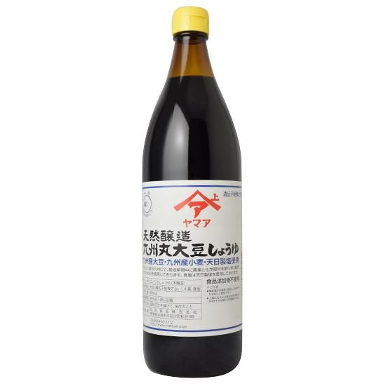 【お取り寄せ★納期 最長 約2週間】松合食品 天然醸造 九州丸大豆しょうゆ 900ml