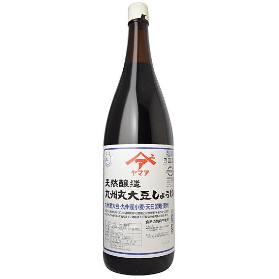 【お取り寄せ★納期 最長 約2週間】松合食品 天然醸造 九州丸大豆しょうゆ 1.8L