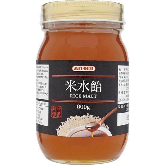 【お取り寄せ★納期 最長 約2週間】ミトク 米水飴 （大） 600g