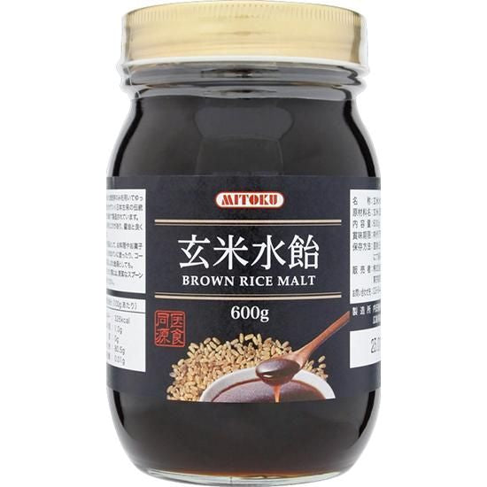 【お取り寄せ★納期 最長 約2週間】ミトク 玄米水飴 （大） 600g