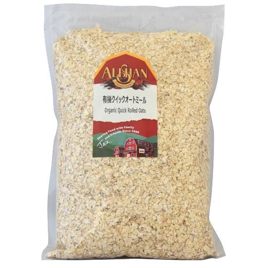 【お取り寄せ★納期 最長 約2週間】アリサン C33L 有機クイックオーツ 1kg