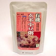 【お取り寄せ★納期 最長 約2週間】コジマ 有機玄米小豆粥 200g