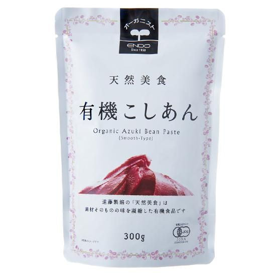 【お取り寄せ★納期 最長 約2週間】オーサワ 天然美食 有機こしあん 300g