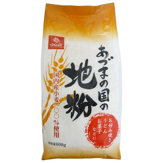 【お取り寄せ★納期 最長 約2週間】ムソー はくばく　あづまの国の地粉 600g