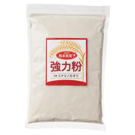 【お取り寄せ★納期 最長 約2週間】オーサワ　熊本県産強力粉 500g