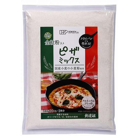 【お取り寄せ★納期 最長 約2週間】創健社 全粒粉入りピザミックス 200g/ 131068