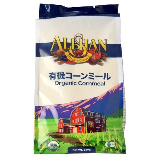 【お取り寄せ★納期 最長 約2週間】アリサン G134 有機コーンミール 680g