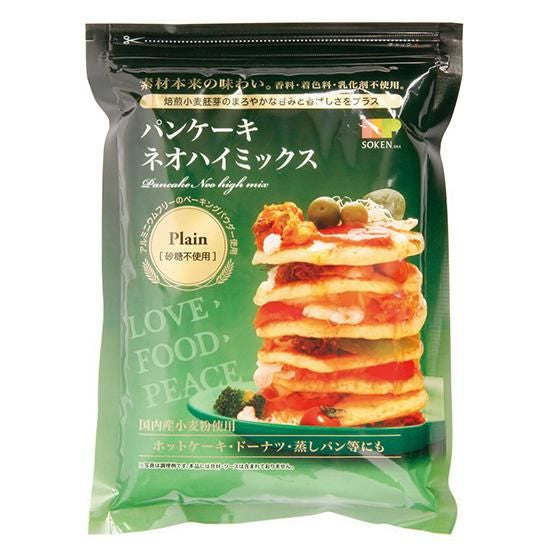 【お取り寄せ★納期 最長 約2週間】創健社 パンケーキネオハイ ミックス砂糖不使用（プレーン） 400g/ 130492