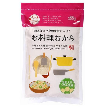 【お取り寄せ★納期 最長 約2週間】創健社 おとうふ工房いしかわ お料理おから 200g/ 130327