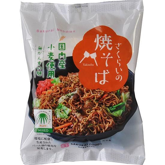 【お取り寄せ★納期 最長 約2週間】ムソー 桜井 さくらいの焼そば 114g