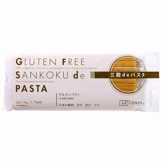 【お取り寄せ★納期 最長 約2週間】創健社　三穀deパスタ　180g/ 140120