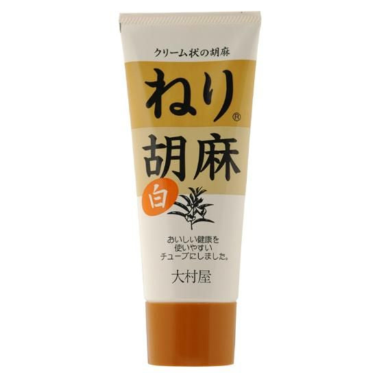 【お取り寄せ★納期 最長 約2週間】ムソー 大村屋 ねり胡麻チューブ 〈白〉 160g