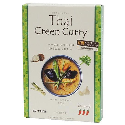 【お取り寄せ★納期 最長 約2週間】ムソー むそう　タイ･グリーンカレー 170g