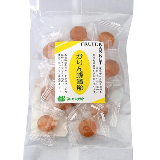 【お取り寄せ★納期 最長 約2週間】フルーツバスケット かりんはちみつ飴 80g