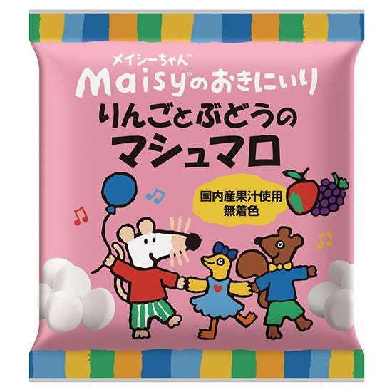 【お取り寄せ★納期 最長 約2週間】創健社 メイシーちゃんのおきにいり りんごとぶどうのマシュマロ 35.2g/ 161525