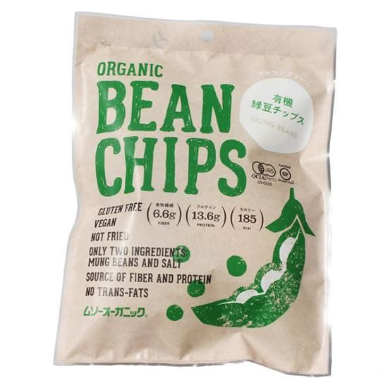 【お取り寄せ★納期 最長 約2週間】ムソー むそう 有機緑豆チップス 50g