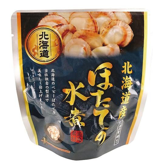 【お取り寄せ★納期 最長 約2週間】オーサワ 北海道産ほたての水煮　65g(個形量40g)