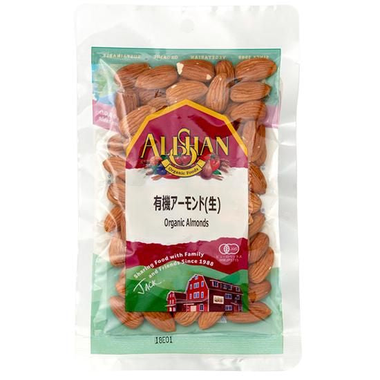 【お取り寄せ★納期 最長 約2週間】アリサン N21 有機生アーモンド 100g