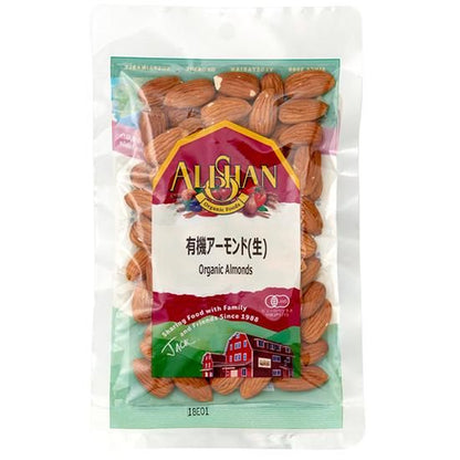 【お取り寄せ★納期 最長 約2週間】アリサン N21 有機生アーモンド 100g