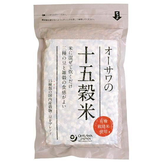 【お取り寄せ★納期 最長 約2週間】オーサワの十五穀米 ※国内産 300g