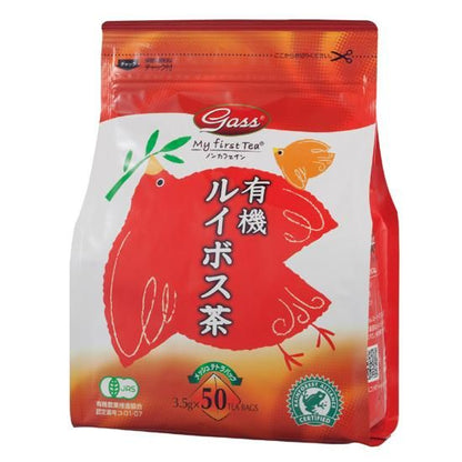 【お取り寄せ★納期 最長 約2週間】オーサワ Gass 有機ルイボス茶 (クラシック) 175g（3.5g×50包）