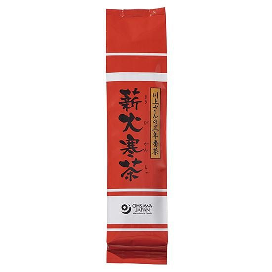 【お取り寄せ★納期 最長 約2週間】オーサワ 川上さんの三年番茶 薪火寒茶 （小） 120g