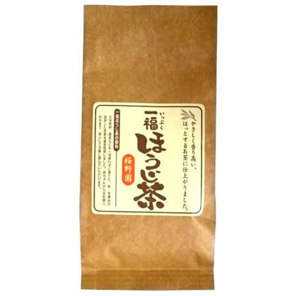 【お取り寄せ★納期 最長 約2週間】桜野園 一福ほうじ茶（熊本産） 80g