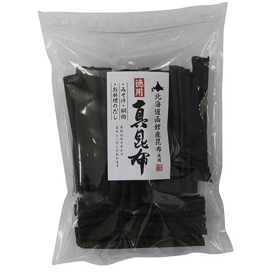 【お取り寄せ★納期 最長 約2週間】ムソー　道南 北海道函館産 真昆布（徳用）150g
