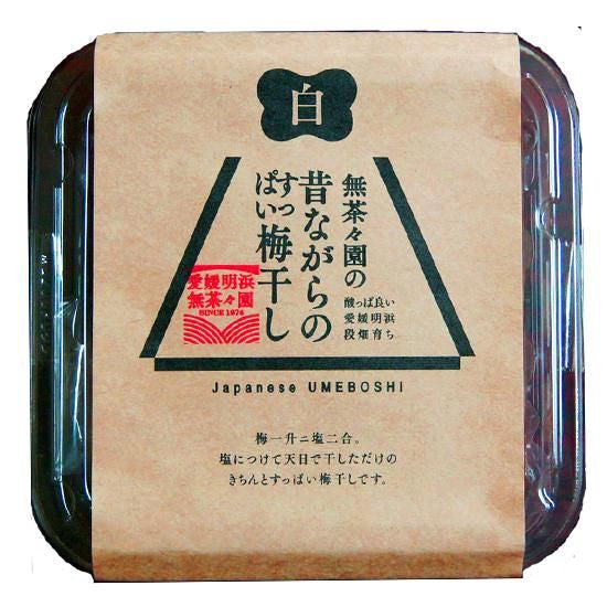 【お取り寄せ★納期 最長 約2週間】無茶々園　昔ながらのすっぱい梅干し150g