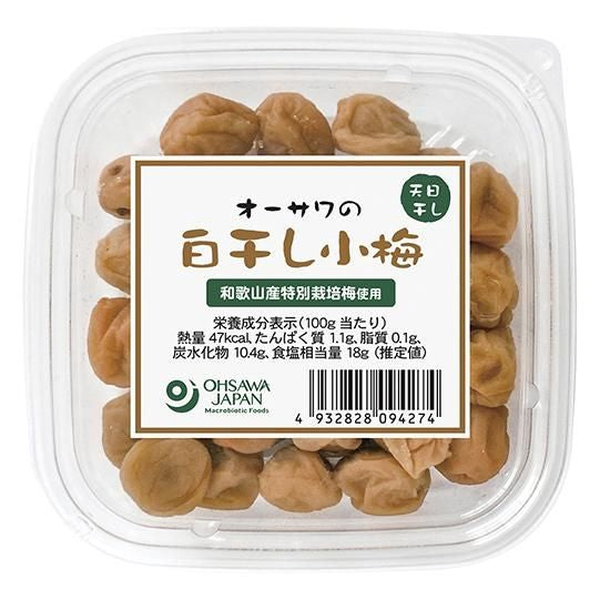 【お取り寄せ★納期 最長 約2週間】オーサワの白干し小梅　80g※限定品