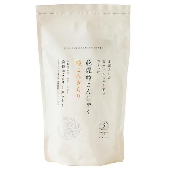 【お取り寄せ★納期 最長 約2週間】ムソー トレテス 粒こんきらり（乾燥粒こんにゃく） 65g×5袋