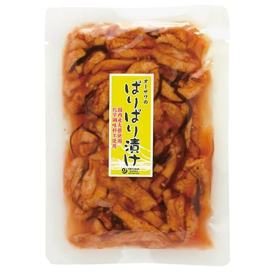 【お取り寄せ★納期 最長 約2週間】オーサワのぱりぱり漬け 120g