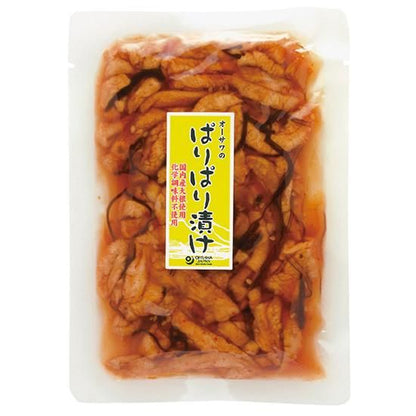 【お取り寄せ★納期 最長 約2週間】オーサワのぱりぱり漬け 120g