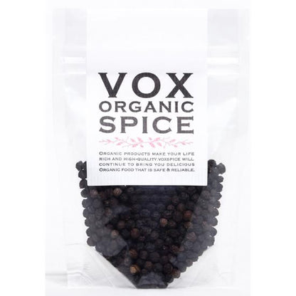【お取り寄せ★納期 最長 約2週間】VOX オーガニックブラックペッパー ホール35g