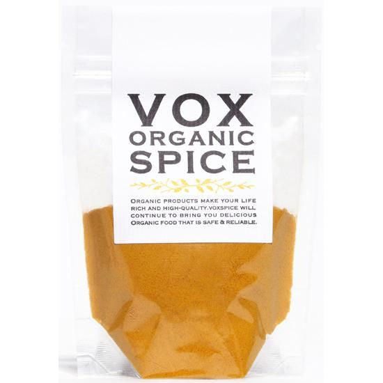 【お取り寄せ★納期 最長 約2週間】VOX オーガニックターメリックパウダー 25g