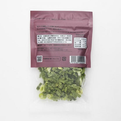 【お取り寄せ★納期 最長 約2週間】無茶々園　有機かんそうねぎ 7g