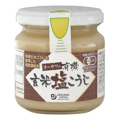 【お取り寄せ★納期 最長 約2週間】オーサワの有機玄米塩こうじ　200g