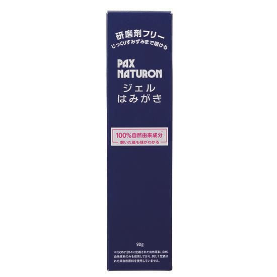 【お取り寄せ★納期 最長 約2週間】太陽油脂 パックスナチュロン ジェルはみがき 90g